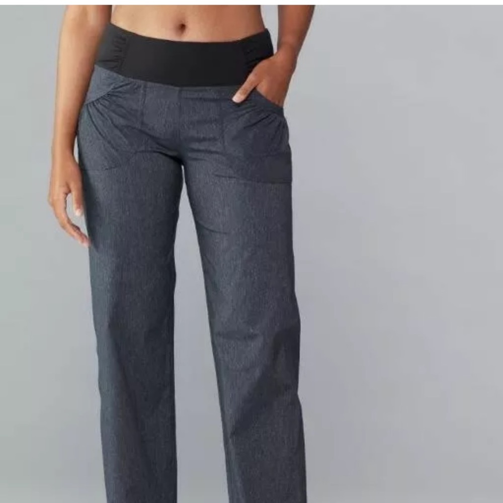 Prana Summit Pants Grey Travel Hiking